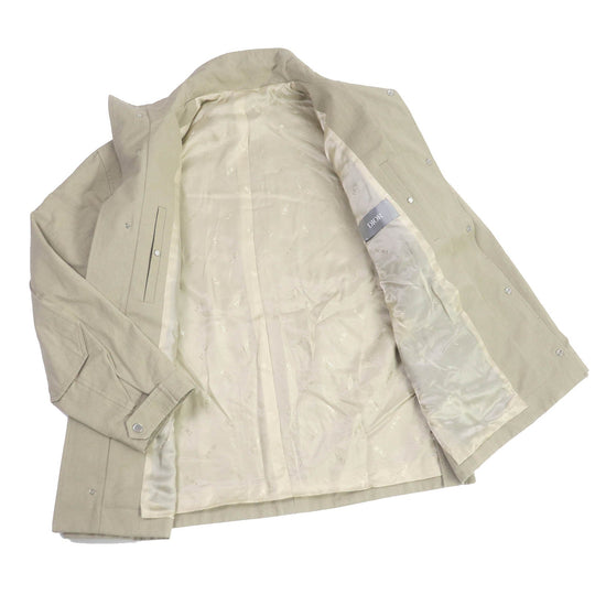 Christian Dior Blouson 313C402A5673 Outer: 100% cotton, Lining: 100% cupra, Part: 100% polyester khaki mens 48 Used Authentic