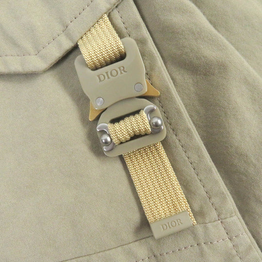 Christian Dior Blouson 313C402A5673 Outer: 100% cotton, Lining: 100% cupra, Part: 100% polyester khaki mens 48 Used Authentic