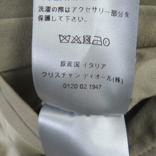 Christian Dior Blouson 313C402A5673 Outer: 100% cotton, Lining: 100% cupra, Part: 100% polyester khaki mens 48 Used Authentic
