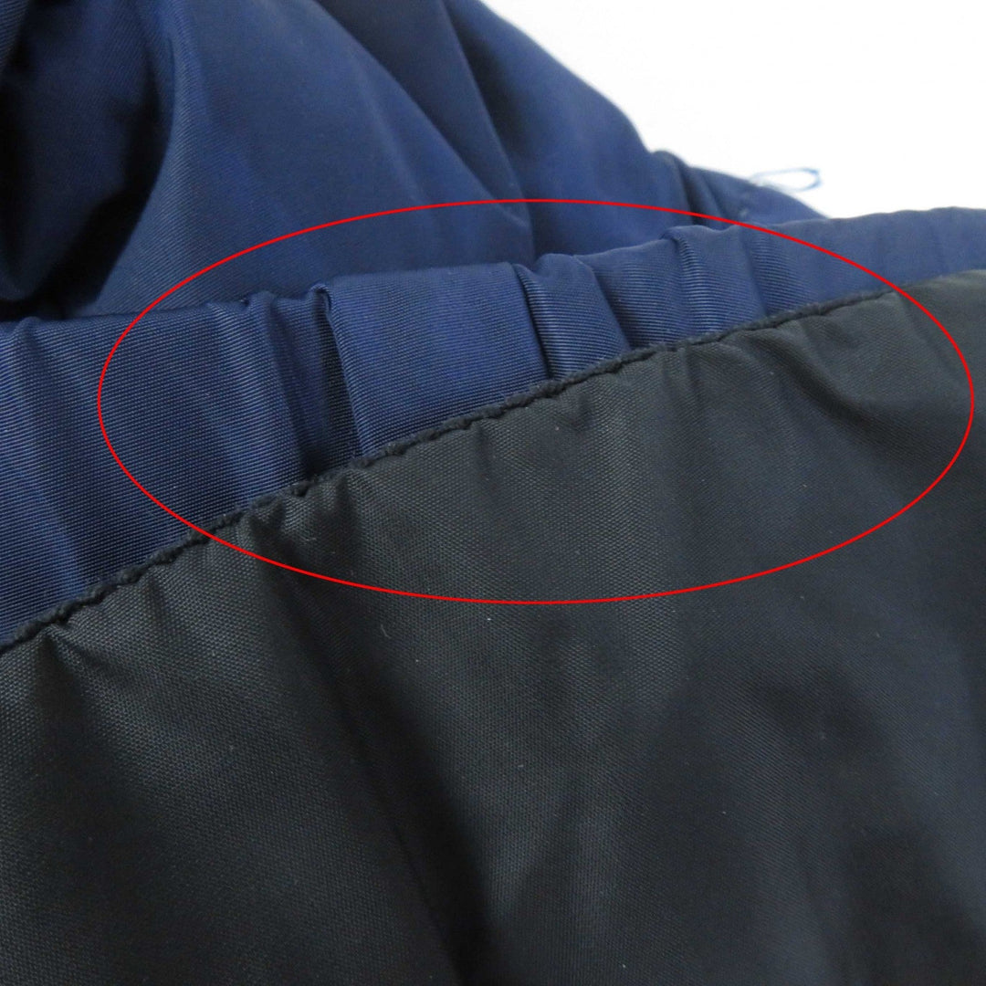 MONCLER Down jacket Outer: 100% nylon, Lining: 100% nylon, Part: 100% nylon, Filling: 90% down, Filling: 10% feather Navy BETULA Women zero size Used Authentic