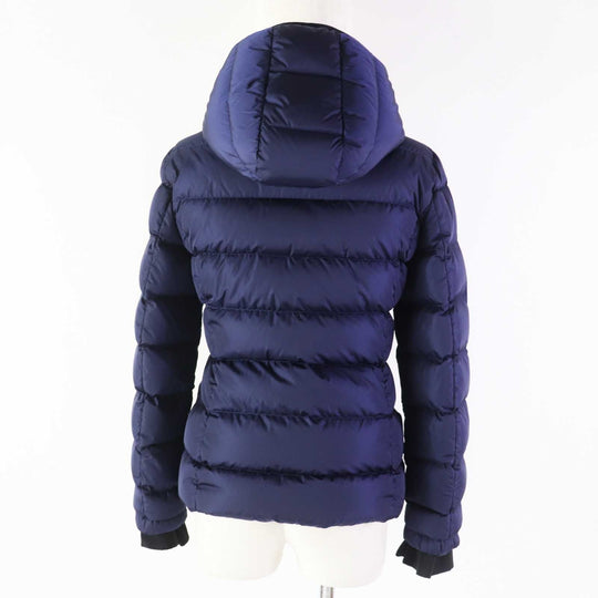 MONCLER Down jacket Outer: 100% nylon, Lining: 100% nylon, Part: 100% nylon, Filling: 90% down, Filling: 10% feather Navy BETULA Women zero size Used Authentic