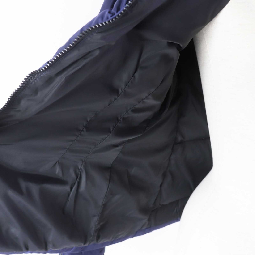 MONCLER Down jacket Outer: 100% nylon, Lining: 100% nylon, Part: 100% nylon, Filling: 90% down, Filling: 10% feather Navy BETULA Women zero size Used Authentic