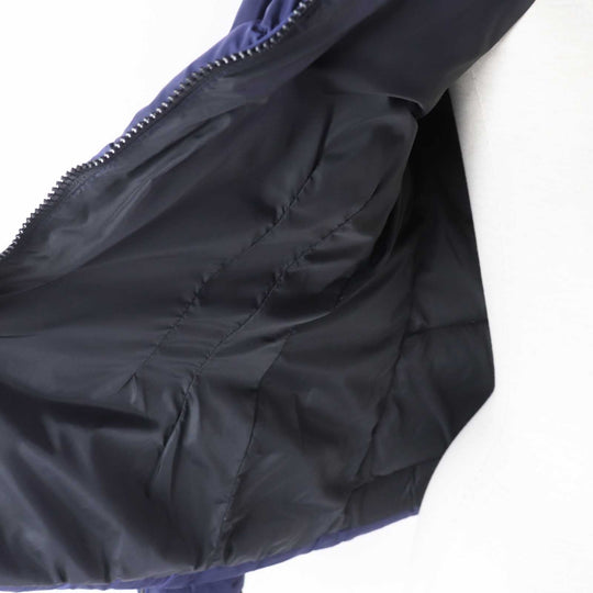 MONCLER Down jacket Outer: 100% nylon, Lining: 100% nylon, Part: 100% nylon, Filling: 90% down, Filling: 10% feather Navy BETULA Women zero size Used Authentic