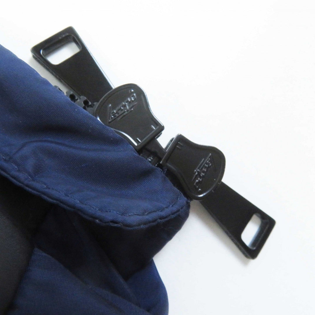 MONCLER Down jacket Outer: 100% nylon, Lining: 100% nylon, Part: 100% nylon, Filling: 90% down, Filling: 10% feather Navy BETULA Women zero size Used Authentic