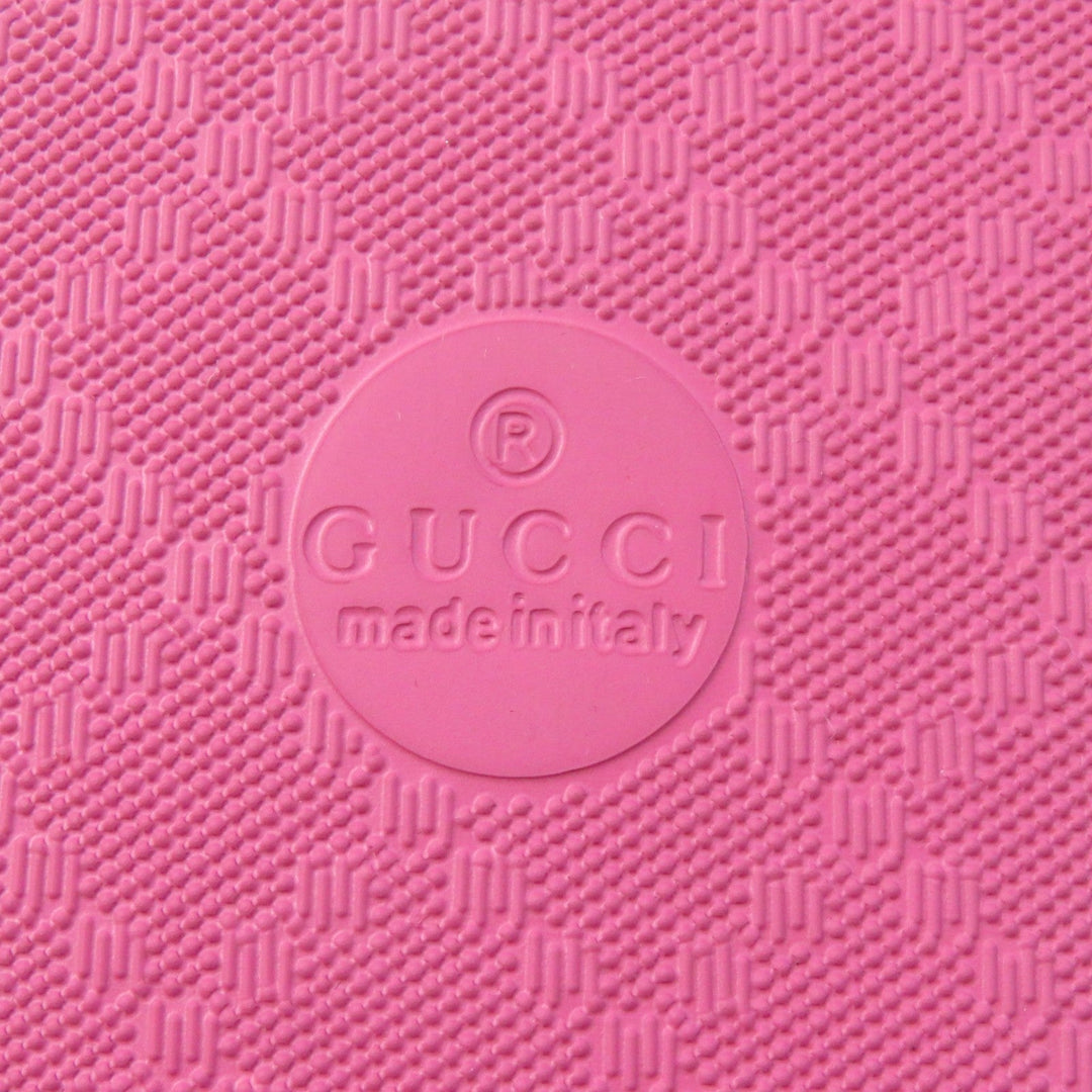 GUCCI Beach sandal 655463 Main: Rubber pink Women 38 Used Authentic