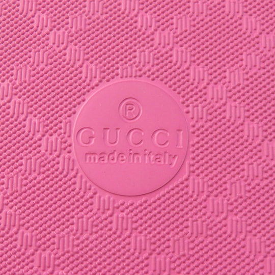 GUCCI Beach sandal 655463 Main: Rubber pink Women 38 Used Authentic