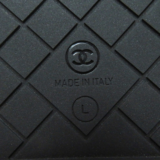 CHANEL Sandals G36005 Main: Leather black Women L Used Authentic