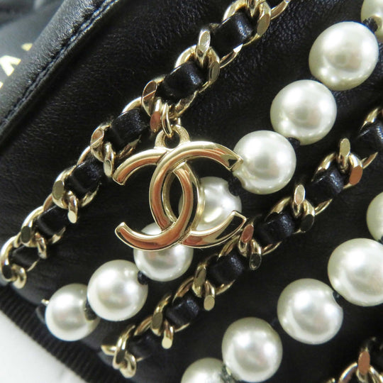 CHANEL Sandals G36005 Main: Leather black Women L Used Authentic