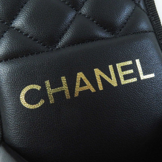 CHANEL Sandals G36005 Main: Leather black Women L Used Authentic
