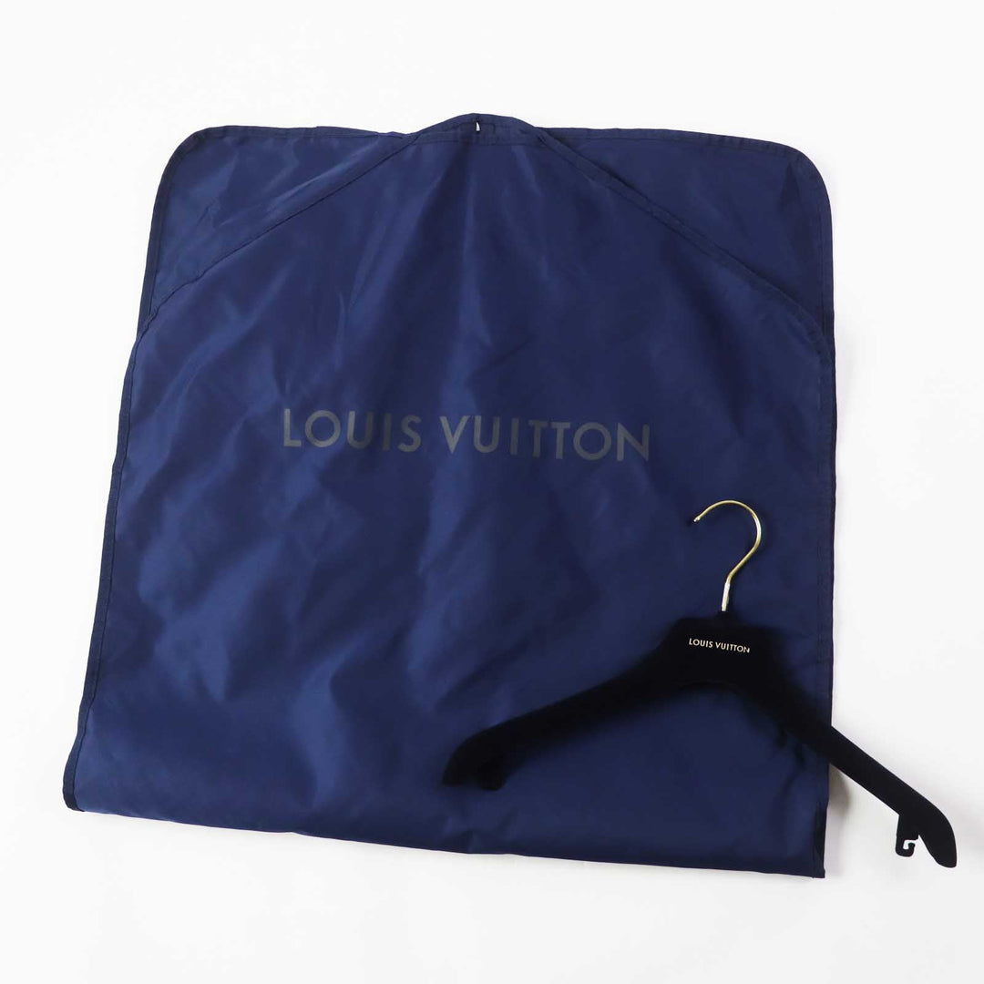 LOUIS VUITTON coat 1A4YSZ Outer: 100% cashmere, Lining: 50% rayon, Lining: 50% cupra, Part: 100% polyester, Part: lamb leather light beige Women 40 Used Authentic