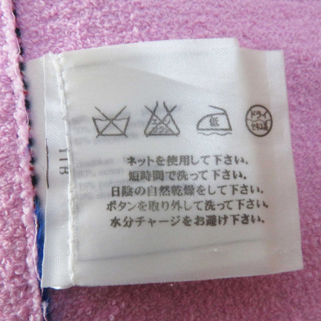 CHANEL Jacket P45867 Outer: 50% polyester, Outer: 38% cotton, Outer: 12% nylon, Lining: 83% cotton, Lining: 15% nylon, : 2% polyurethane Blue pink Women 40 Used Authentic