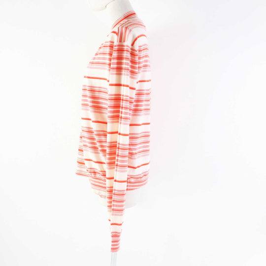 JIL SANDER ensemble JSCO754026 JSCO754027 Main: 70% cashmere, Main: 30% silk Orange white Women 34 Used Authentic