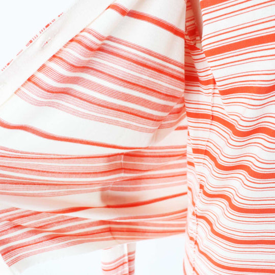 JIL SANDER ensemble JSCO754026 JSCO754027 Main: 70% cashmere, Main: 30% silk Orange white Women 34 Used Authentic