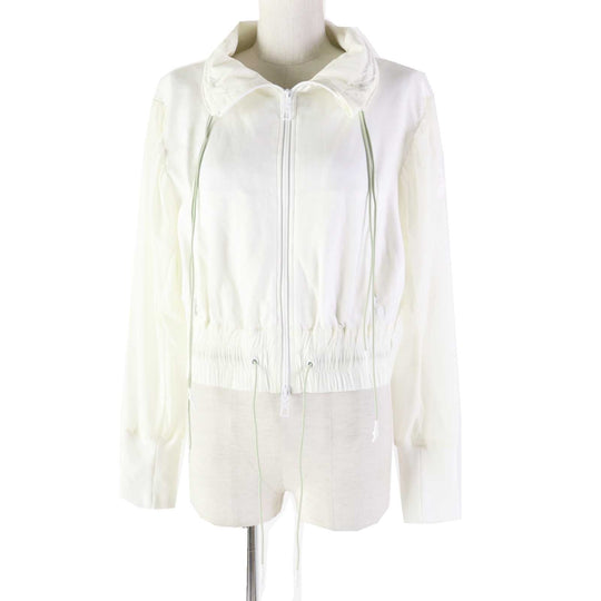 TATRAS Blouson LTLA21S8022 Outer: 75% nylon, Outer: 25% cotton, Sleeves: 79% nylon, 21% polyurethane, Hem: 79% nylon, 21% polyurethane, Collar lining: 79% nylon, 21% polyurethane, Cuffs: 99% polyester, 1% polyurethane white Women 2 Used Authentic
