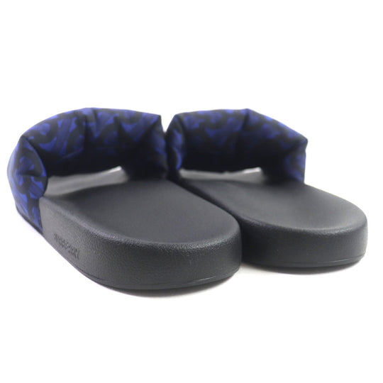 BURBERRY Sandals Nylon Navy black TB monogram mens 41 Used Authentic