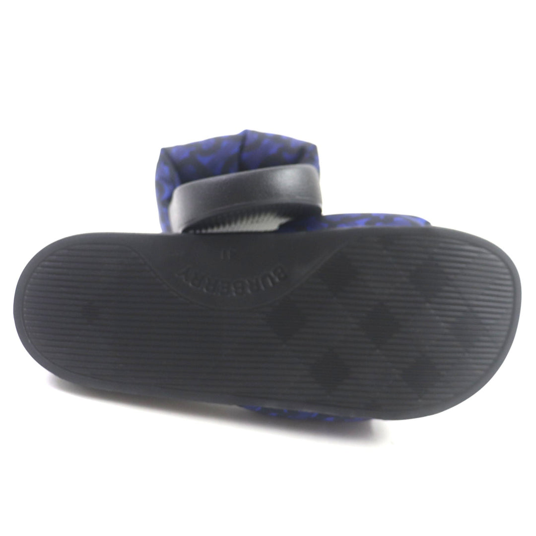 BURBERRY Sandals Nylon Navy black TB monogram mens 41 Used Authentic