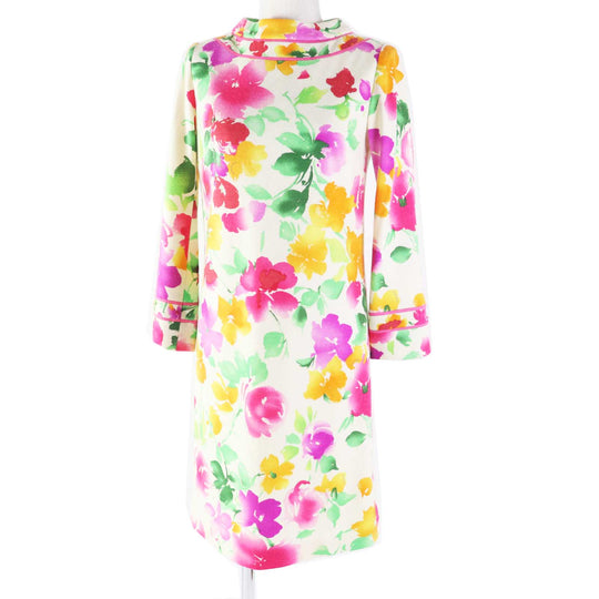 LEONARD FASHION one piece 0320923 Outer: 100% wool, Lining: 100% polyester Multi Women 34 Used Authentic