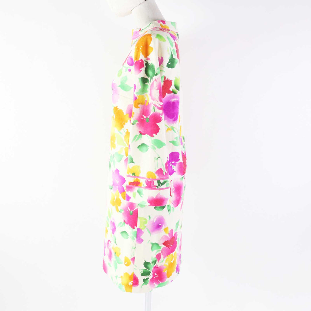 LEONARD FASHION one piece 0320923 Outer: 100% wool, Lining: 100% polyester Multi Women 34 Used Authentic