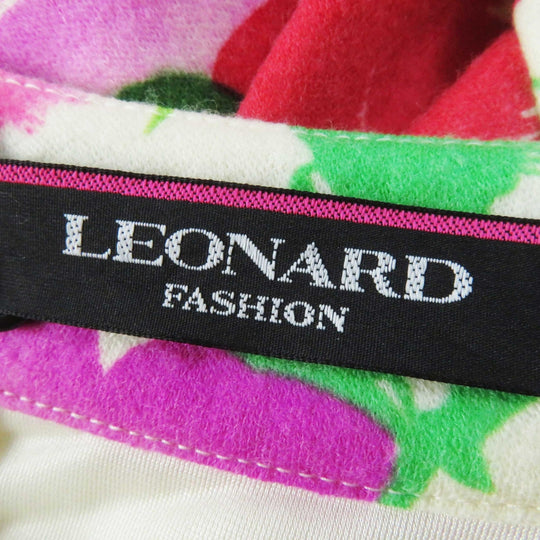 LEONARD FASHION one piece 0320923 Outer: 100% wool, Lining: 100% polyester Multi Women 34 Used Authentic