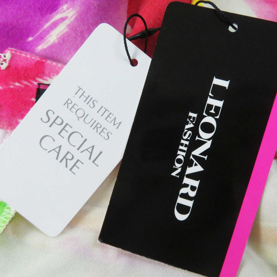 LEONARD FASHION one piece 0320923 Outer: 100% wool, Lining: 100% polyester Multi Women 34 Used Authentic