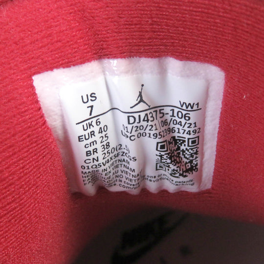 NIKE Low cut sneakers DJ4375-106 Main: Leather White black AIR JORDAN 2 RETRO LOW SP mens 25 Used Authentic