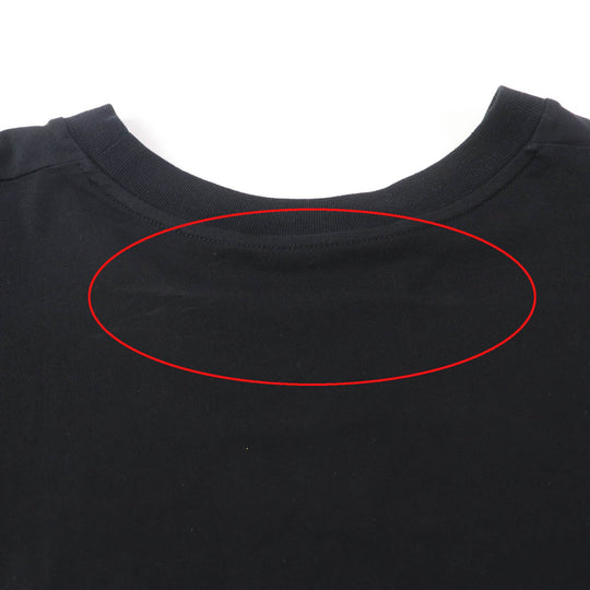 MOSCHINO Short sleeve T-shirt 191E A07020540 Main: 100% cotton black Women XS Used Authentic