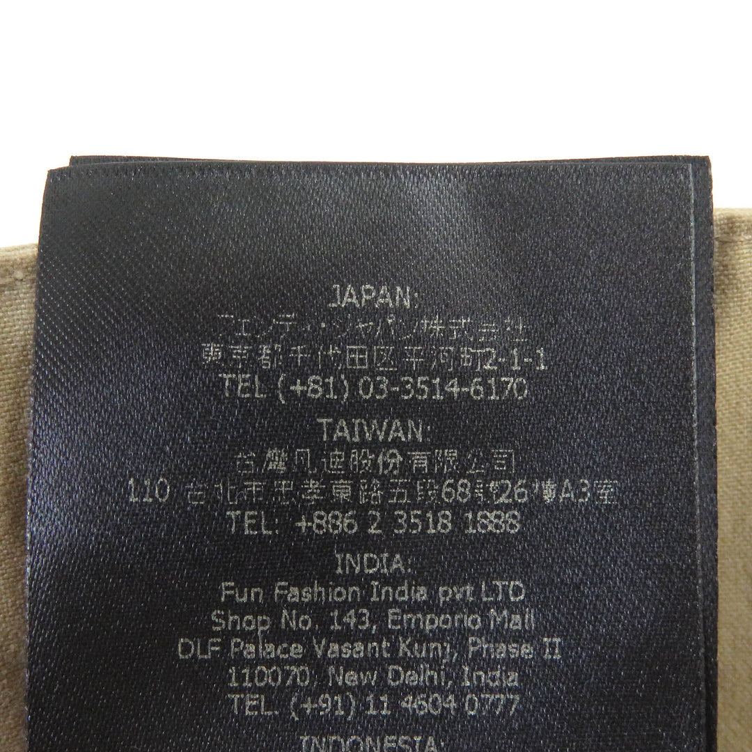 FENDI hat FXQ790 Main: 100% cotton, some: 65% polyester, some: 15% cotton, some: polyurethane beige mens Used Authentic