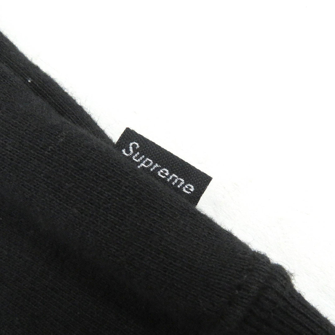 Supreme Hoodie Main: 100% cotton black World Famous Zip Up Hooded Sweatshirt mens M Used Authentic