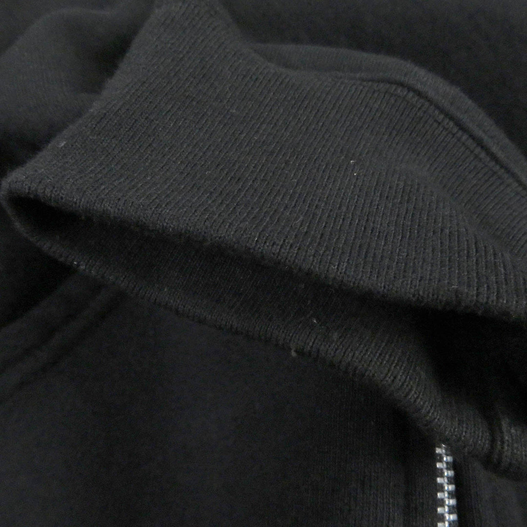 Supreme Hoodie Main: 100% cotton black World Famous Zip Up Hooded Sweatshirt mens M Used Authentic