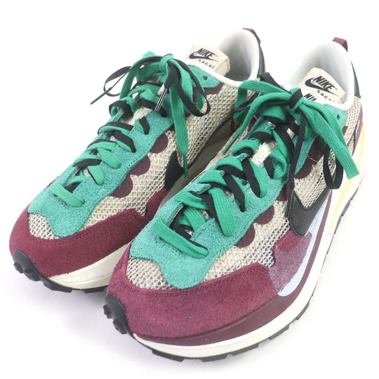 NIKE Low cut sneakers DD3035-200 Main: Synthetic fiber x Natural leather x Synthetic resin Sole: Rubber sole multicolor VAPORWAFFLE Villain Red mens 29 Used Authentic