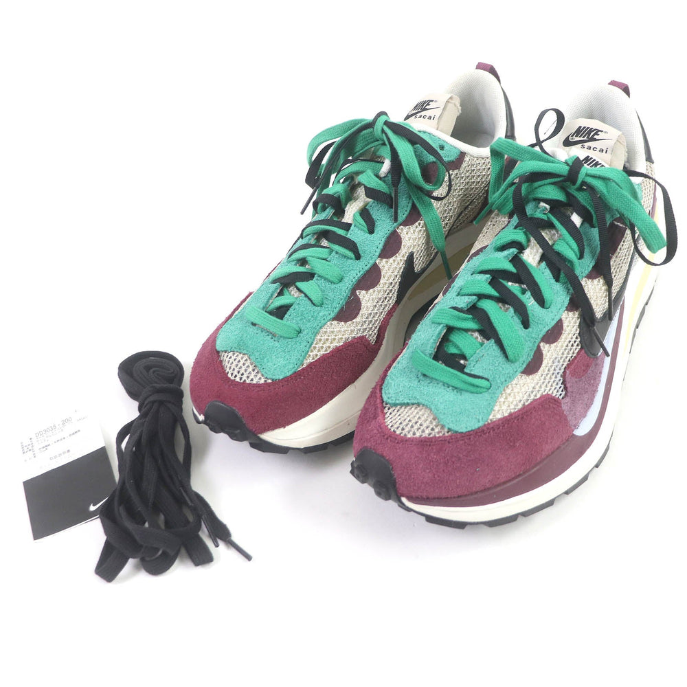 NIKE Low cut sneakers DD3035-200 Main: Synthetic fiber x Natural leather x Synthetic resin Sole: Rubber sole multicolor VAPORWAFFLE Villain Red mens 29 Used Authentic