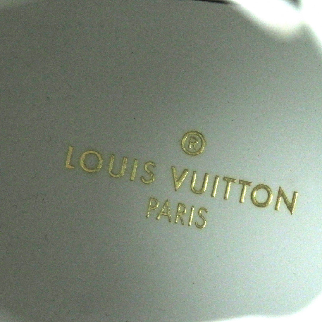 LOUIS VUITTON High cut sneakers Main: Leather white Stellar Line Women 37.5 Used Authentic