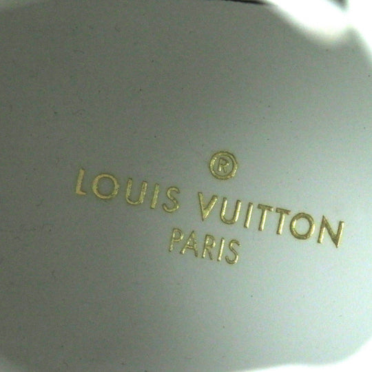 LOUIS VUITTON High cut sneakers Main: Leather white Stellar Line Women 37.5 Used Authentic