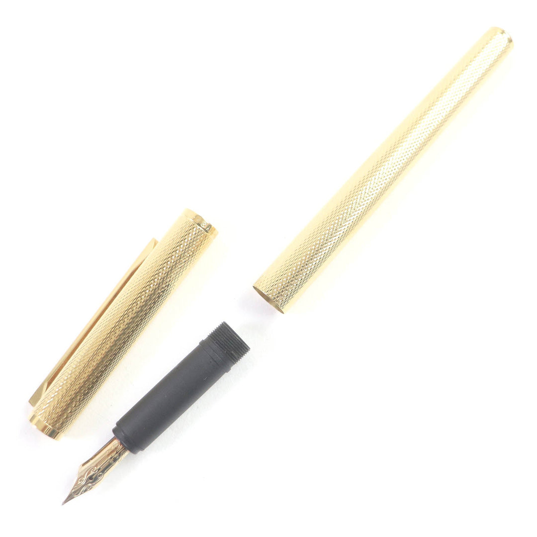 Dunhill fountain pen Pen point: K14 gold mens Used Authentic