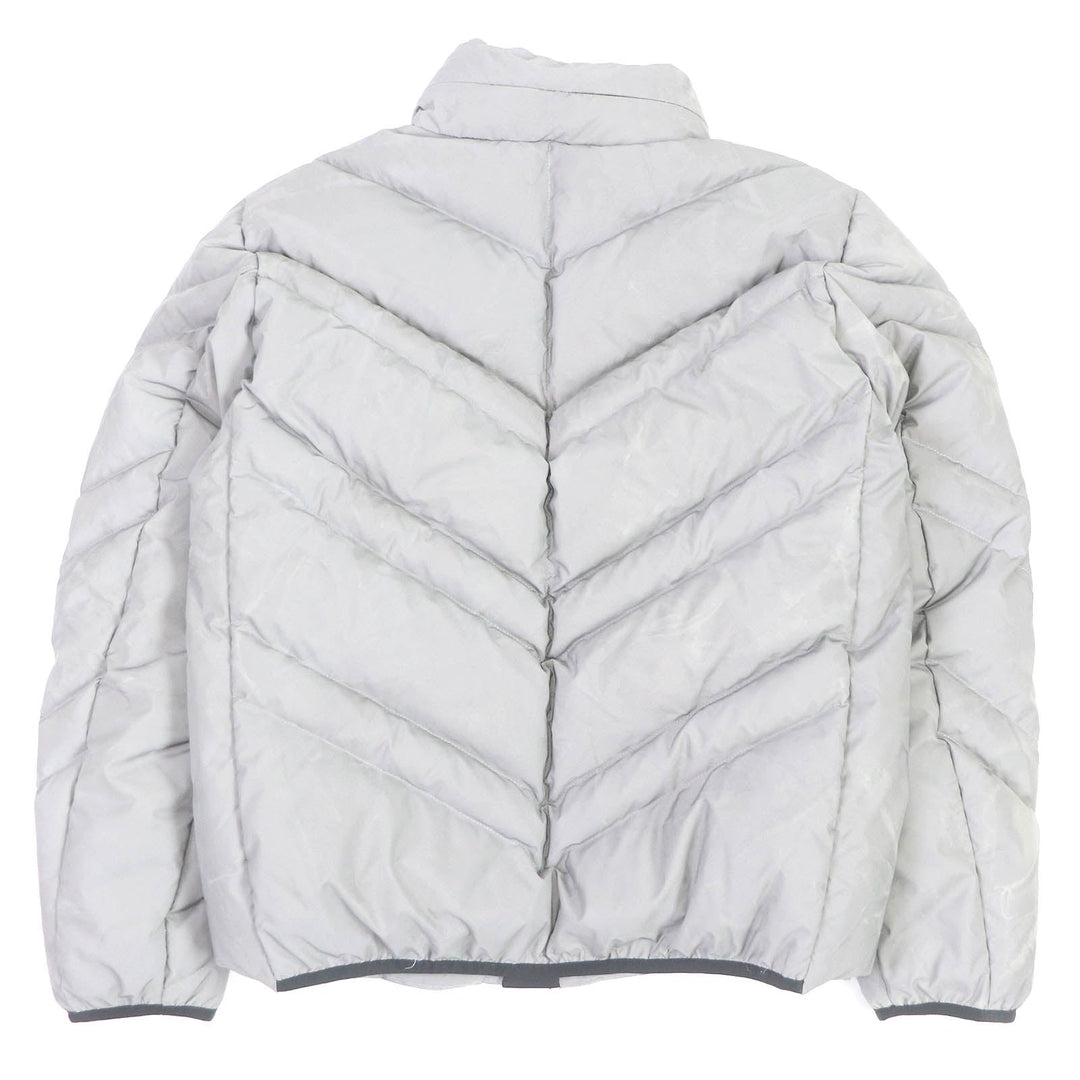 MONCLER Down jacket Outer: 100% polyester, Lining: 100% nylon, Filling: 90% down, Filling: 10% feather Silver TAKAO GIUBBOTTO mens zero size Used Authentic