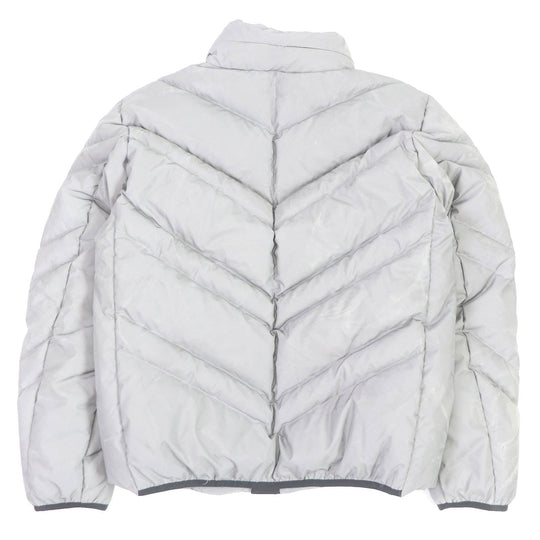 MONCLER Down jacket Outer: 100% polyester, Lining: 100% nylon, Filling: 90% down, Filling: 10% feather Silver TAKAO GIUBBOTTO mens zero size Used Authentic