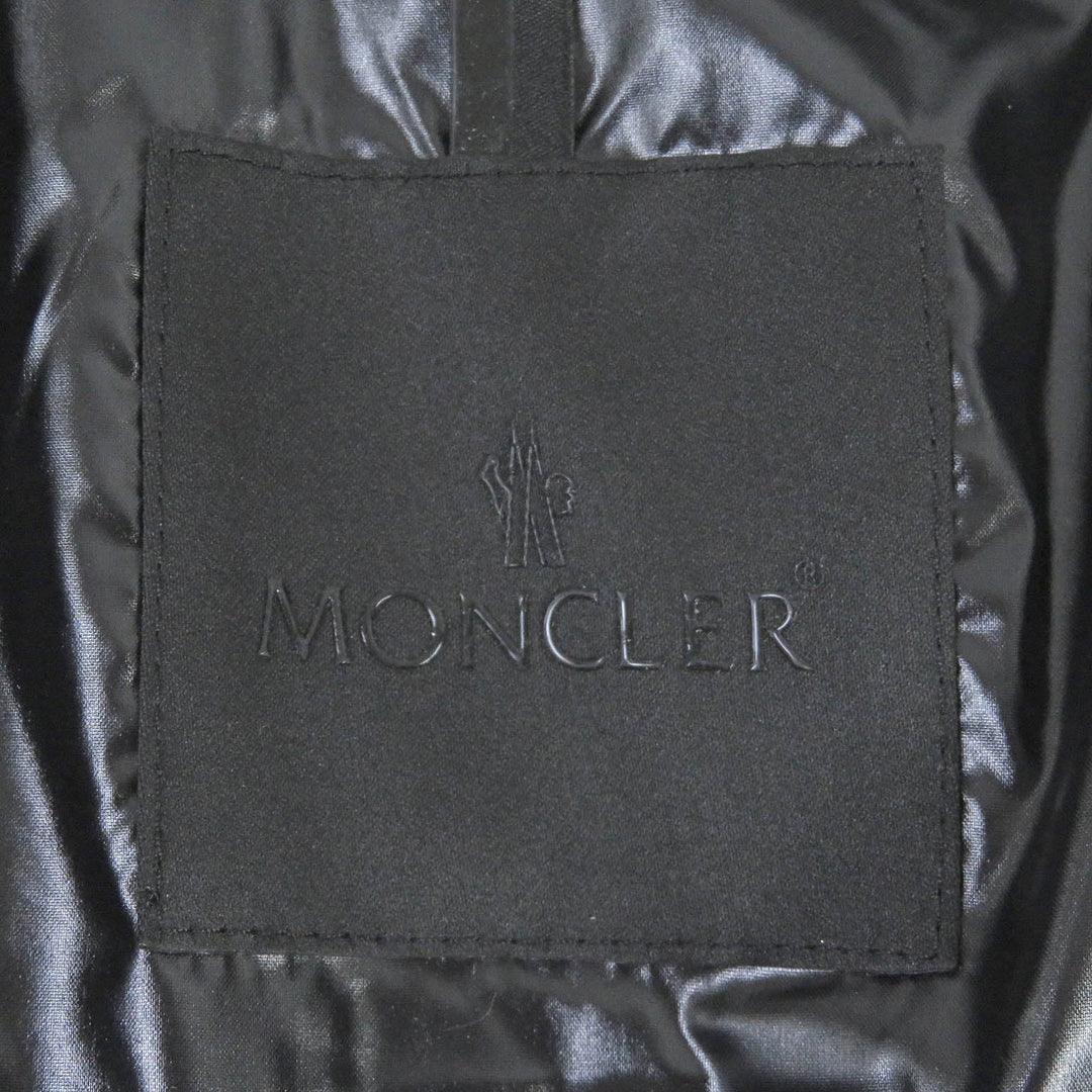 MONCLER Down jacket Outer: 100% polyester, Lining: 100% nylon, Filling: 90% down, Filling: 10% feather Silver TAKAO GIUBBOTTO mens zero size Used Authentic