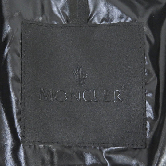 MONCLER Down jacket Outer: 100% polyester, Lining: 100% nylon, Filling: 90% down, Filling: 10% feather Silver TAKAO GIUBBOTTO mens zero size Used Authentic