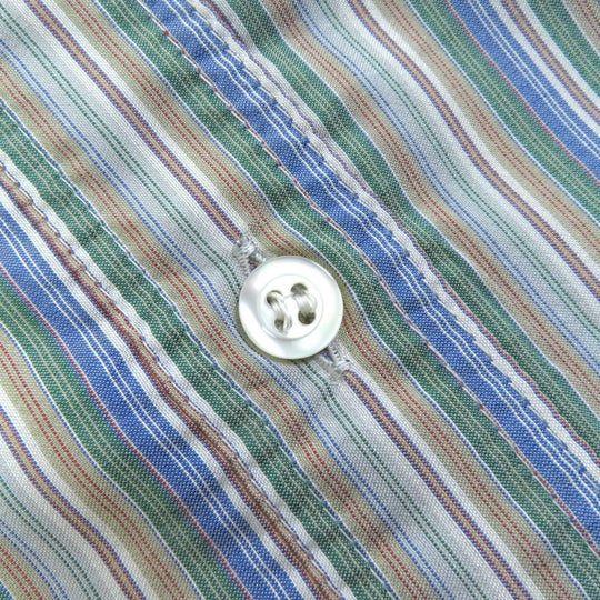 CELINE Long sleeve shirt Main: 100% silk multicolor Women 38 Used Authentic