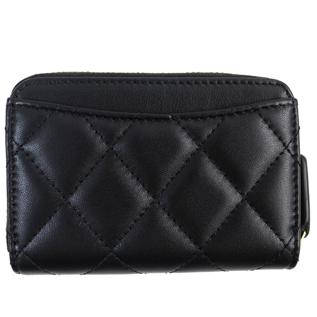 CHANEL Coin case AP0216 Main: Leather black Classic zip coin purse Women Used Authentic