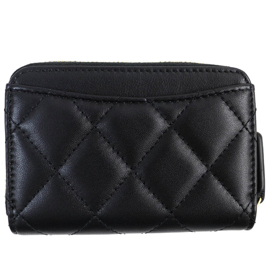 CHANEL Coin case AP0216 Main: Leather black Classic zip coin purse Women Used Authentic