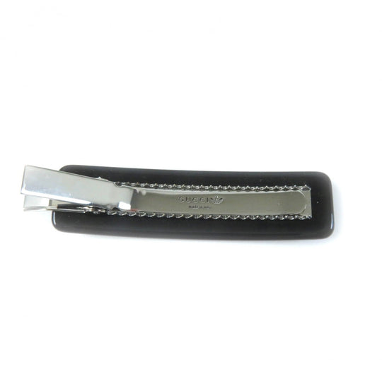 GUCCI hair accessory 702940 plastic black Adidas collaboration hair clip