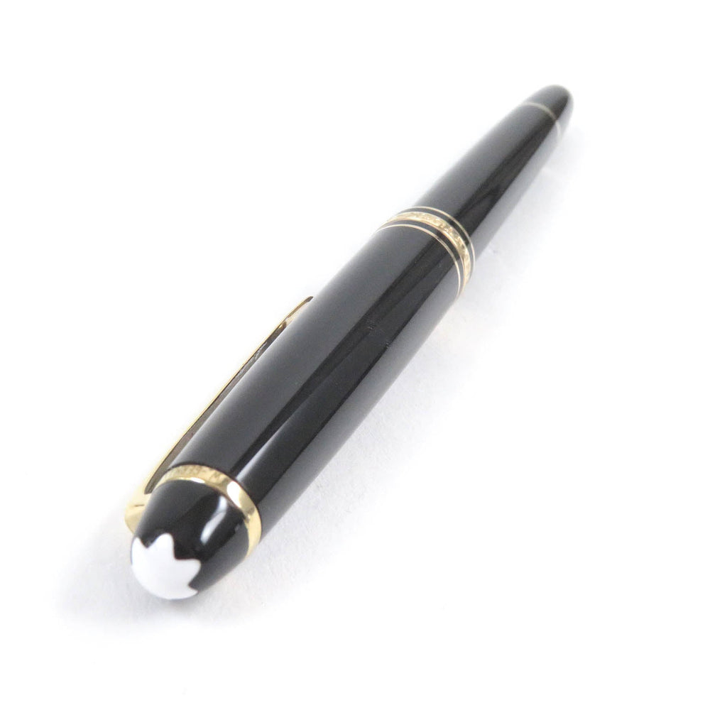 MONTBLANC fountain pen Pen point: K14 Black gold mens Used Authentic