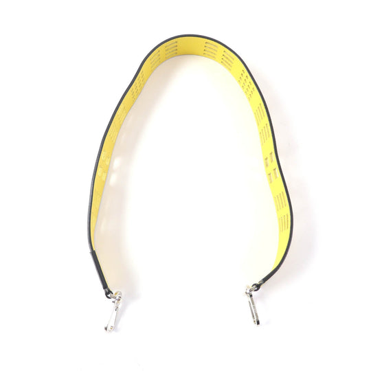 LOEWE Shoulder strap Main: Leather yellow Women Used Authentic