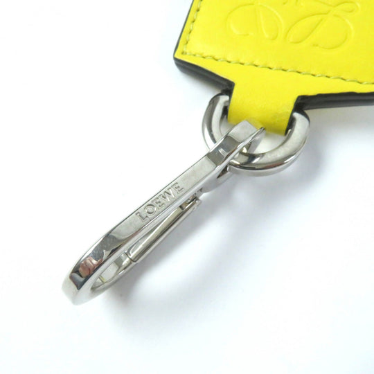 LOEWE Shoulder strap Main: Leather yellow Women Used Authentic