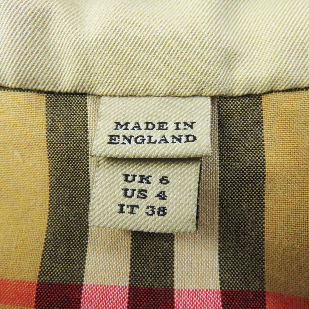 BURBERRY trench coat Outer: 100% cotton, Lining: 100% cotton, Sleeve lining: 100% rayon beige THE KENSINGTON Women 38 Used Authentic