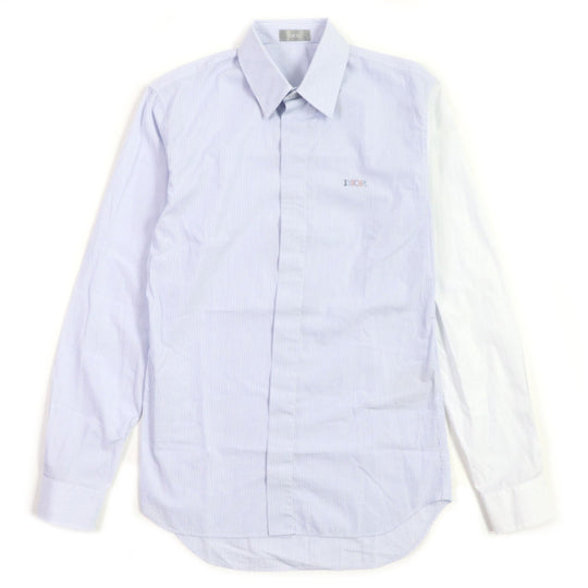 Dior HOMME Long sleeve shirt 113C528C5026 Main: 100% cotton blue mens 37 Used Authentic