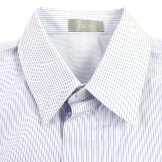 Dior HOMME Long sleeve shirt 113C528C5026 Main: 100% cotton blue mens 37 Used Authentic