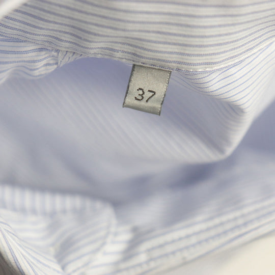 Dior HOMME Long sleeve shirt 113C528C5026 Main: 100% cotton blue mens 37 Used Authentic