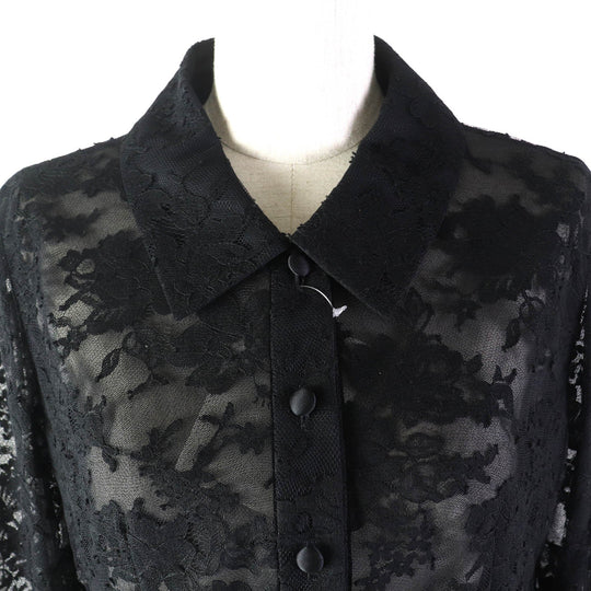 Rene Jacket 6111120 Main: 76% cotton, Main: 24% nylon, Other fabric: 100% silk, Tulle: 100% polyester, Ribbon tape: 100% polyester black Women 36 Used Authentic